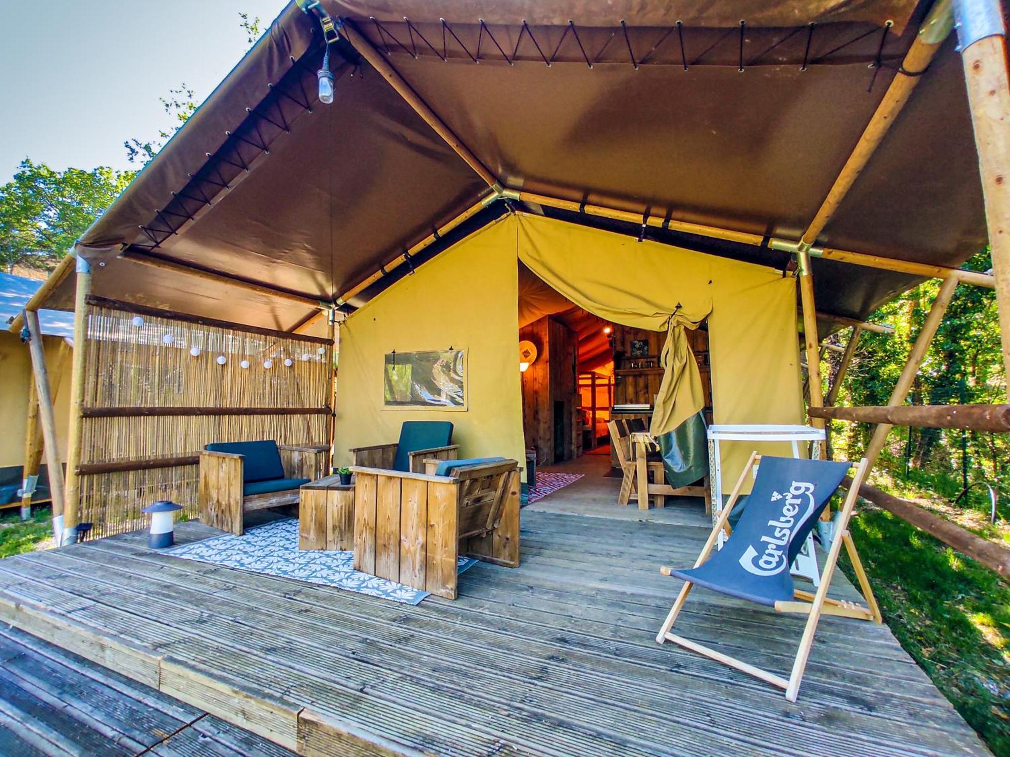 Camping La Grangeonne Esparron-de-Verdon Exterior foto