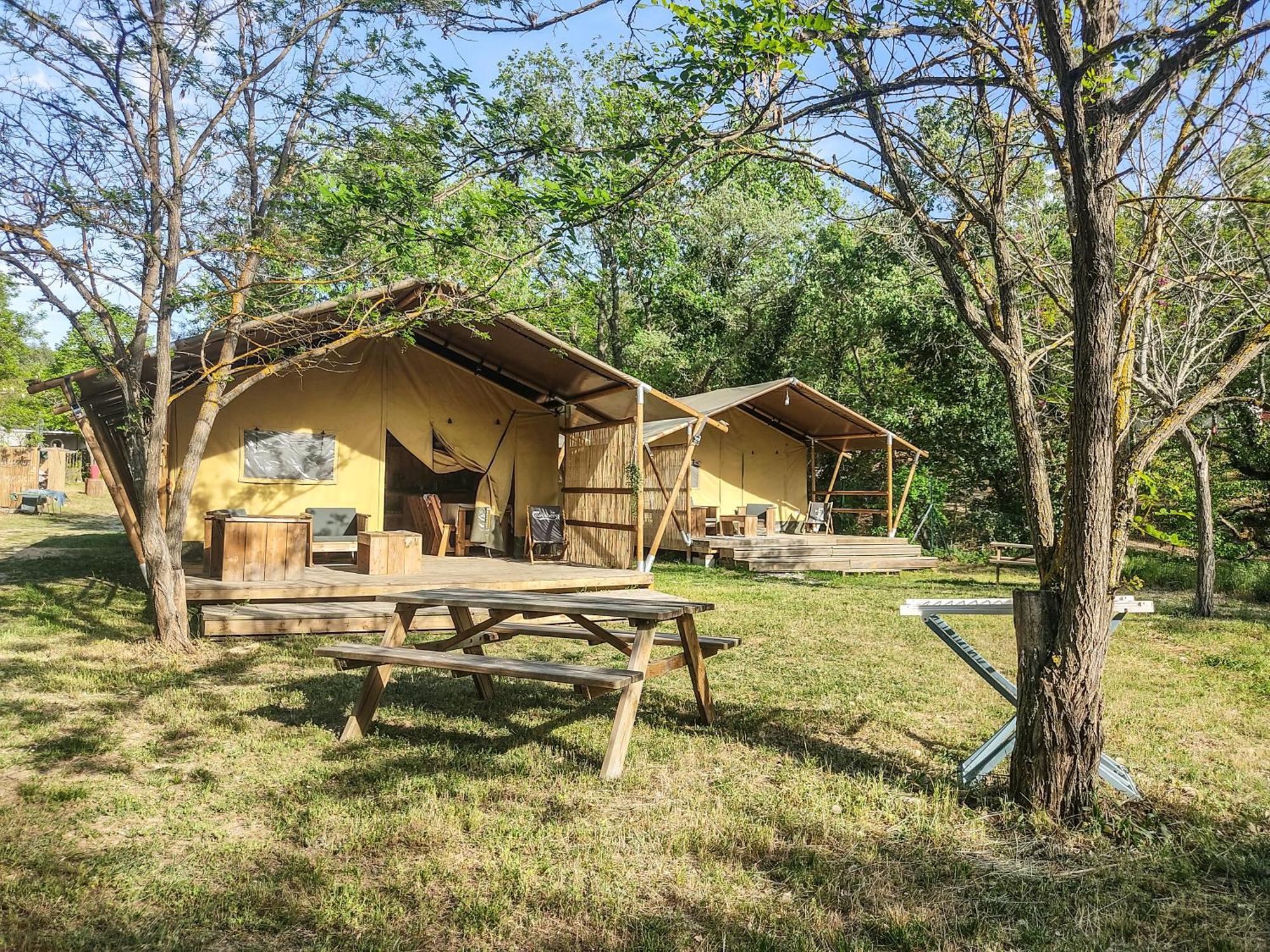 Camping La Grangeonne Esparron-de-Verdon Exterior foto